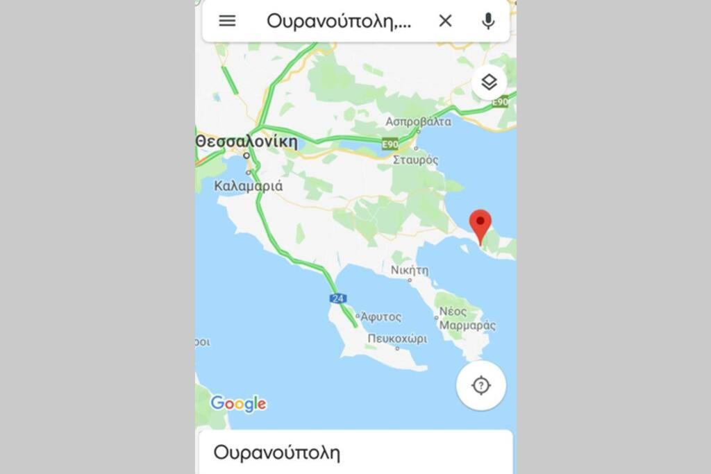 Zefis Appartment Ουρανούπολη Εξωτερικό φωτογραφία